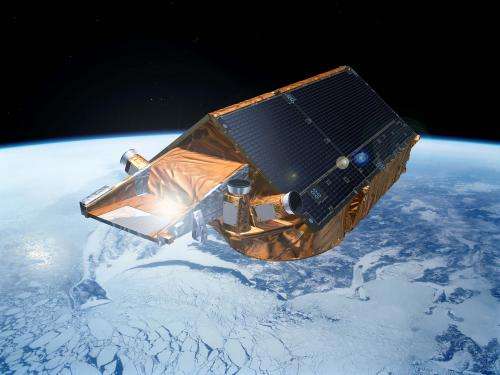 CryoSat extends its reach on the Arctic