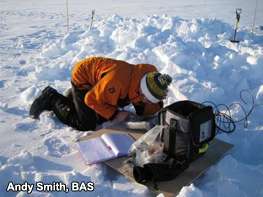 Custom-designed radar measures Antarctic ice with millimetre accuracy