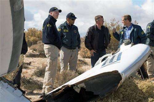 Debris from downed spaceship found 35 miles away