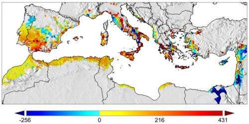 Study suggests global warming may be a boon to Mediterranean Basin olive growers
