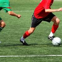 Different ball game for male and female footballers