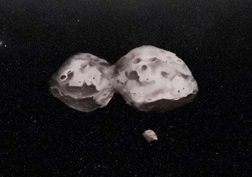 Distant asteroid revealed to be a complex mini geological world