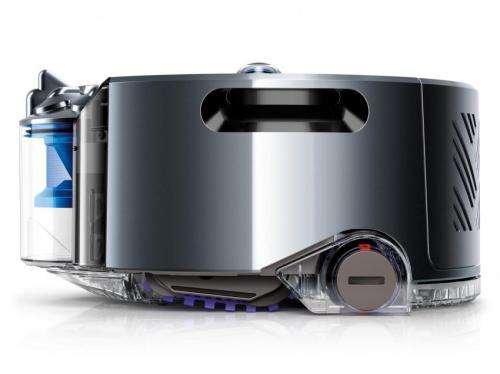 Dyson vacuum's vision system knows where it's yet to clean