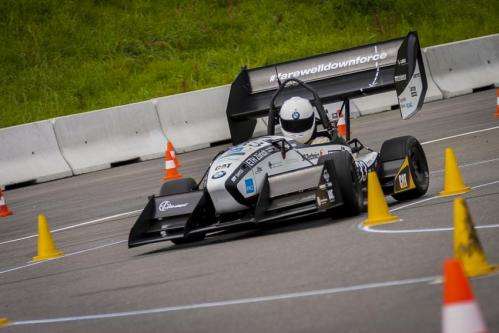 Electric car revs to world record in Switzerland