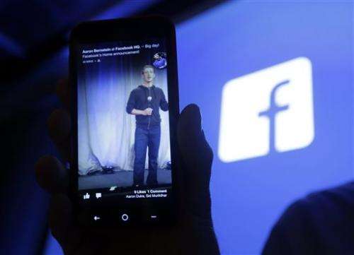 Facebook 4Q earnings, revenue grow sharply