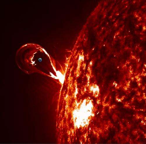 'Twisted rope' clue to dangerous solar storms