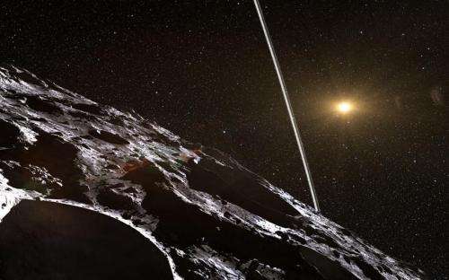 First ring system around asteroid