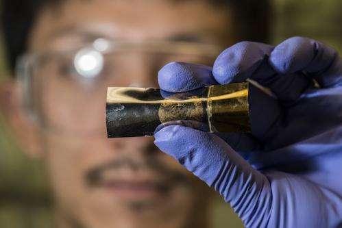 Flexible battery, no lithium required