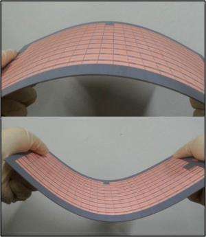 Flexible metamaterial absorbers designed to suppress electromagnetic radiation