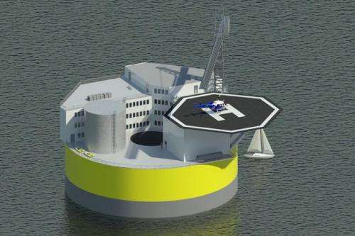 Floating nuclear plants could ride out tsunamis