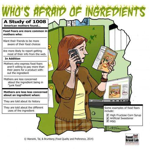 Food ingredient fears