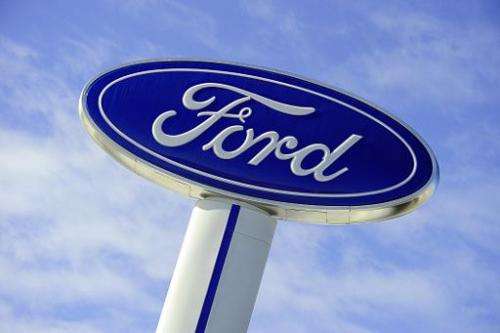 Ford Motor Co. said Wednesday it was teaming up with researchers at two US universities to work on obstacles, technical and othe