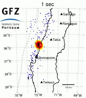Foreshock series controls earthquake rupture: New insights into this year's April great earthquake in Chile