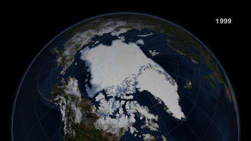 Four decades of sea ice from space