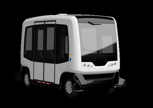 From video camera to driverless shuttle vehicle