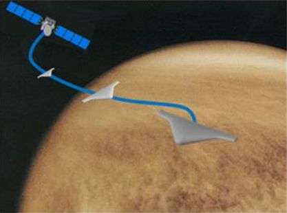 Researchers mulling inflatable airship VAMP for flying the skies of Venus