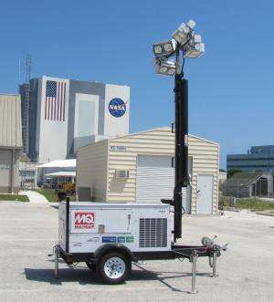 Fuel cell-powered mobile lights tested, proven, ready for commercial use