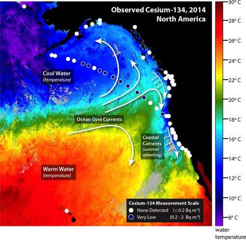Fukushima radioactivity detected off North American West Coast