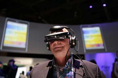 Gadget Watch: Look around in Sony's video headset