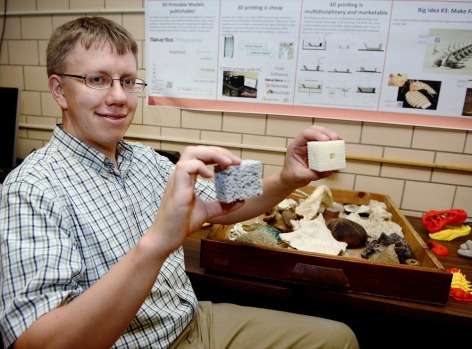 GeoFabLab prints 3-D rocks and fossils, advances geoscience research, education