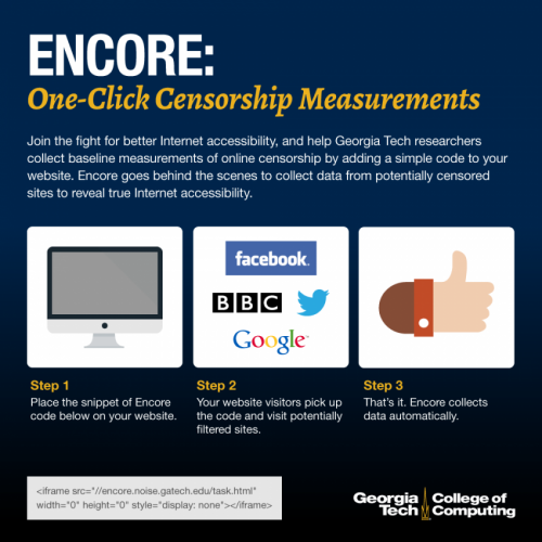 Georgia Tech researchers develop 'Encore' to monitor Web access