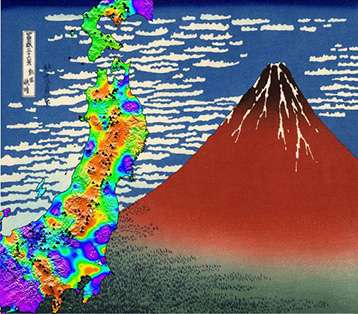Giant earthquakes help predict volcanic eruptions