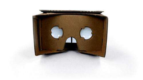 Google offers Cardboard path to virtual reality