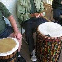 Group-based drumming program improves mental health of prisoners