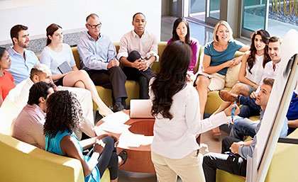 Workplace leaders improve employee wellbeing