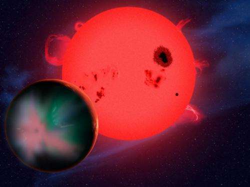 Harsh space weather may doom potential life on red-dwarf planets
