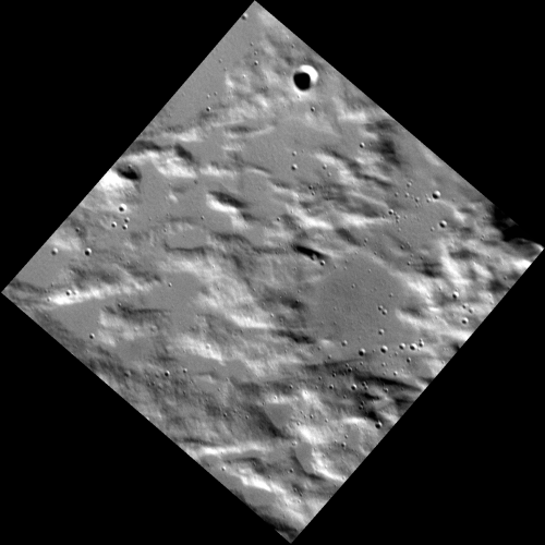 High-resolution image of Mercury acquired