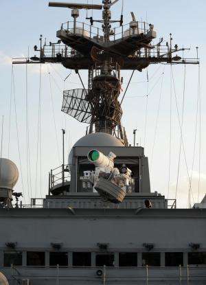 Historic leap: Navy shipboard laser operates in Persian Gulf
