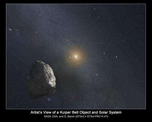 NASA's Hubble telescope finds potential Kuiper belt targets for New Horizons Pluto mission