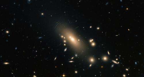 Hubble reveals a super-rich galactic neighborhood