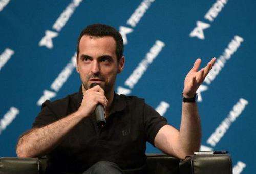 Hugo Barra, Xiaomi's global vice-president, speaks at the Startup Asia technology conference in Singapore, May 8, 2014