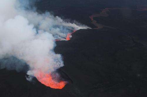 Icelandic volcano sits on massive magma hot spot