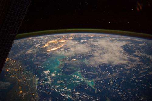 Image: Caribbean Sea viewed from the International Space Station