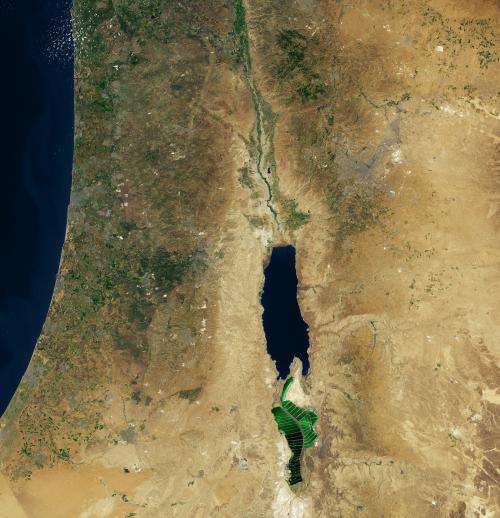 Image: Dead Sea, Middle East