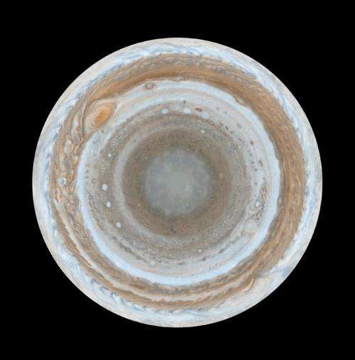 Image: Jupiter’s bands of bronze