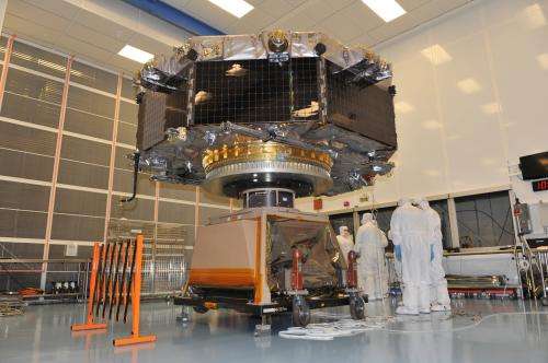 Image: Magnetospheric Multiscale Observatories undergo spin tests