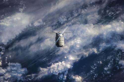 Image: Orbital Science’s commercial spacecraft Cygnus-1