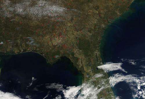 Image: Prescribed fires abound in Southeast U.S.