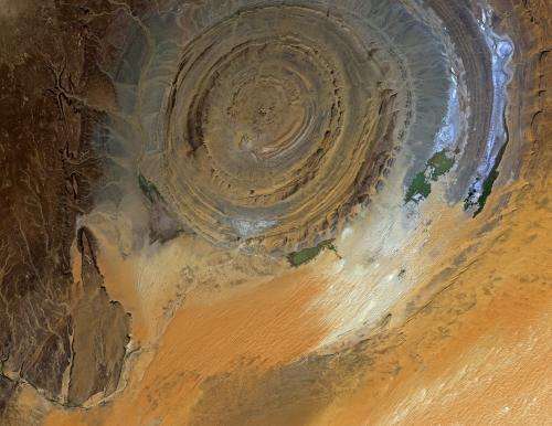 Image: Richat structure, Mauritania