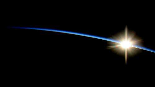Image: Sunrise from the International Space Station