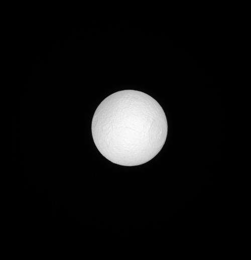 Image: Tethys in sunlight