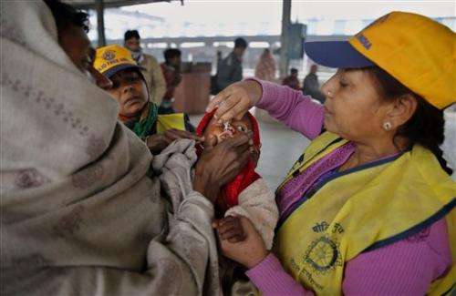 India marks 3 years since last polio case reported
