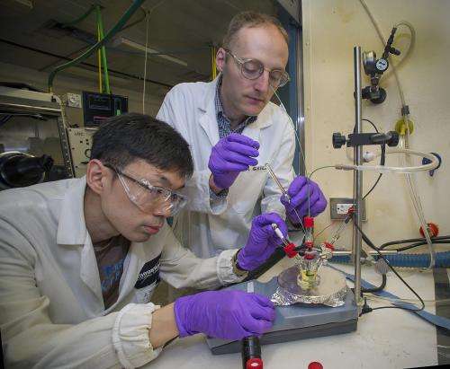 Ionic liquid boosts efficiency of CO2 reduction catalyst