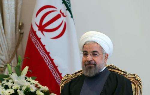 Iran's President Hassan Rouhani, pictured March 16, 2014, has vetoed a plan to ban WhatsApp, following a row over censorship of 