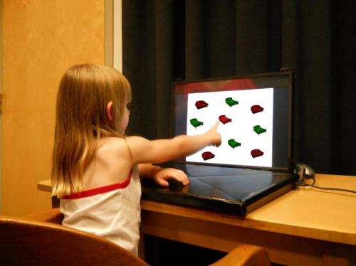 IU cognitive scientists use 'I spy' to show spoken language helps direct children's eyes