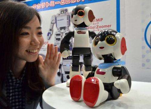 Talking Robot Japanese 2000 words F/S wTrack# TAKARA Tomy More Friendly Robi Jr 